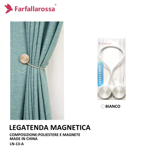 Calamita per Tende LN-13 Farfallarossa | Fermatenda Magnetici 1PZ