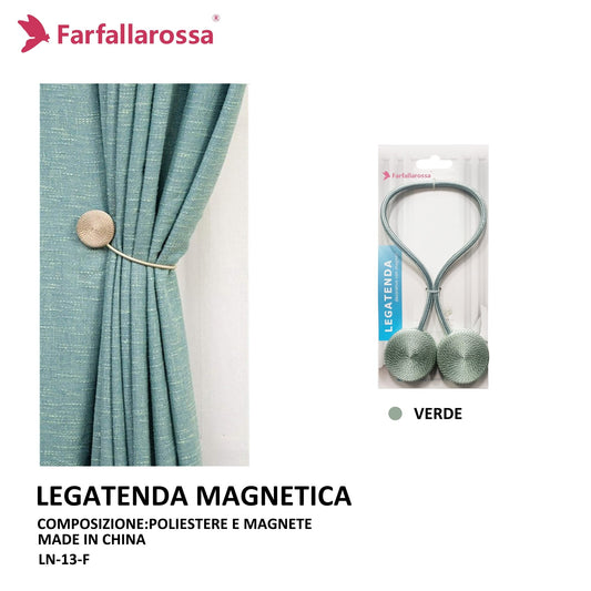 Calamita per Tende LN-13 Farfallarossa | Fermatenda Magnetici 1PZ